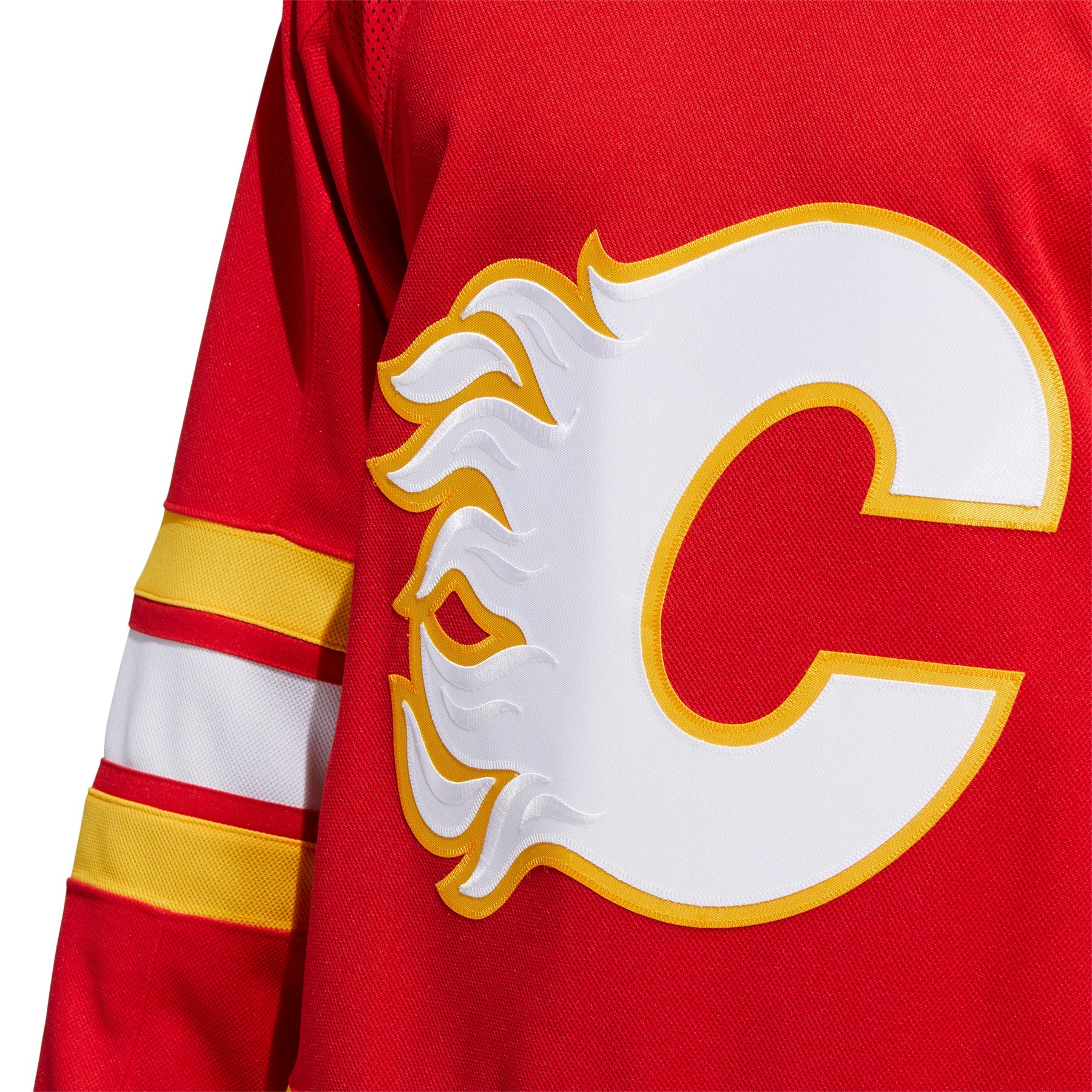 Maillot domicile Adidas des Flames de Calgary de la LNH